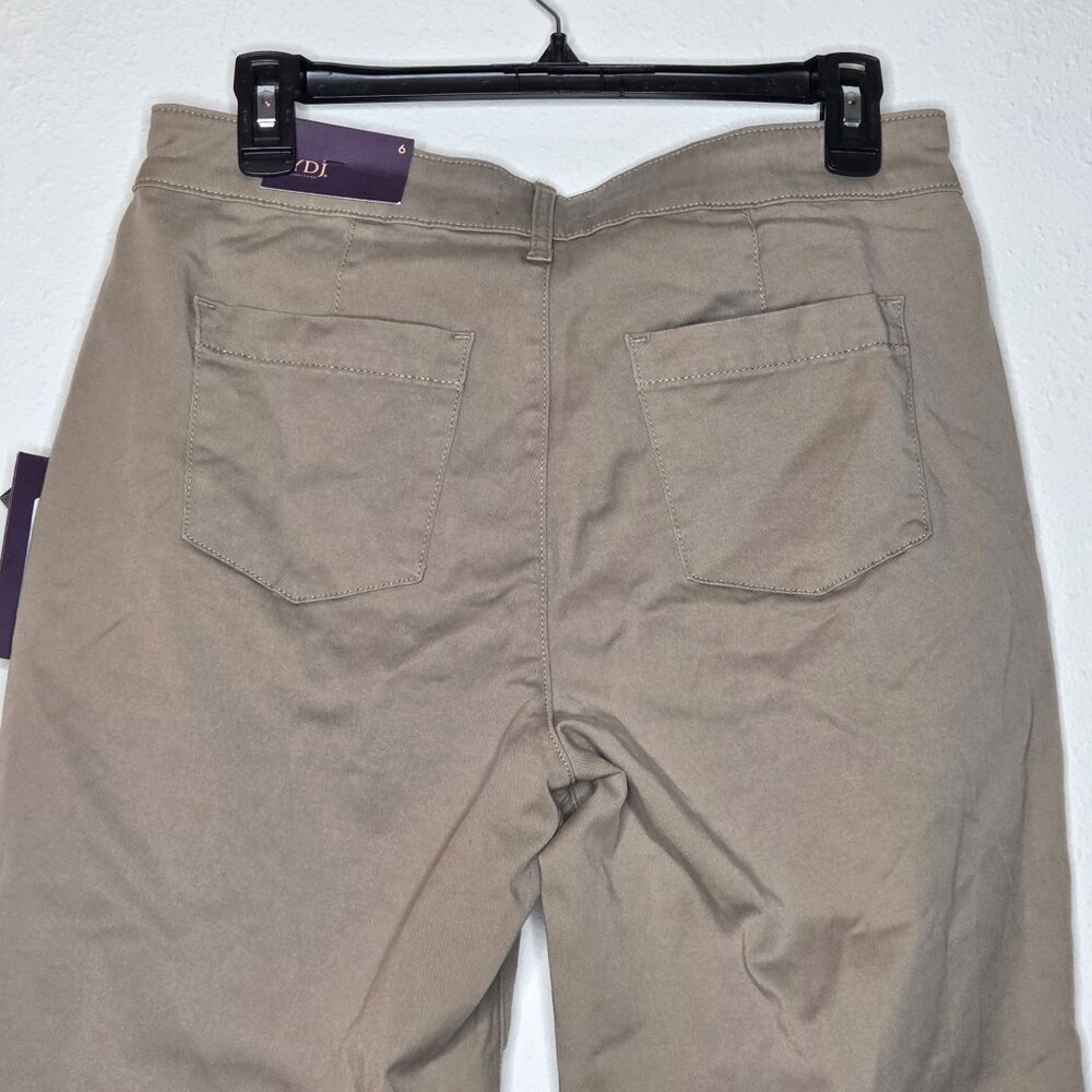 NWT NYDJ Women's Stretch Twill Utility Pants - Picture 4 of 7